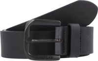 REPLAY Leren Riem Belt W105 Black Zwart
