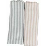 FreeON by Bubaba Green Stripes Lange et mousseline de coton bébé