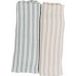 FreeON by Bubaba Green Stripes Lange et mousseline de coton bébé