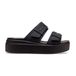 Crocs Brooklyn Buckle Low Wedge Platform Dames