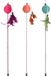 Flamingo Glitty - Speelgoed Katten - PS Hengel Glitty+bal Multi 42cm Assortiment