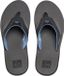 Reef Fanning Heren Slippers - Grey/Light Blue - Maat 40