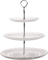 Cosy & Trendy Retro Etagere Met 3 Niveaus - Glas - Ø 18-25-29 cm x 34 cm