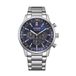 Citizen CA4720-52L Horloge - Staal - Zilverkleurig - Blauwe Wijzerplaat - Ø 42 mm