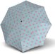 Knirps A.200 Medium Duomatic Magic Dots Sky Lichtblauw paraplu