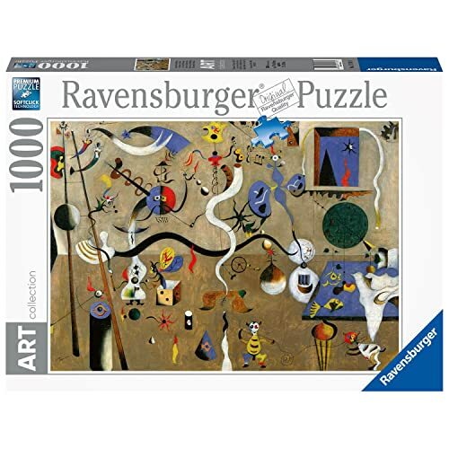 Ravensburger - Puzzel 1.000 stukjes - Arlequin/Joan Miró volwassenen 4005556171781