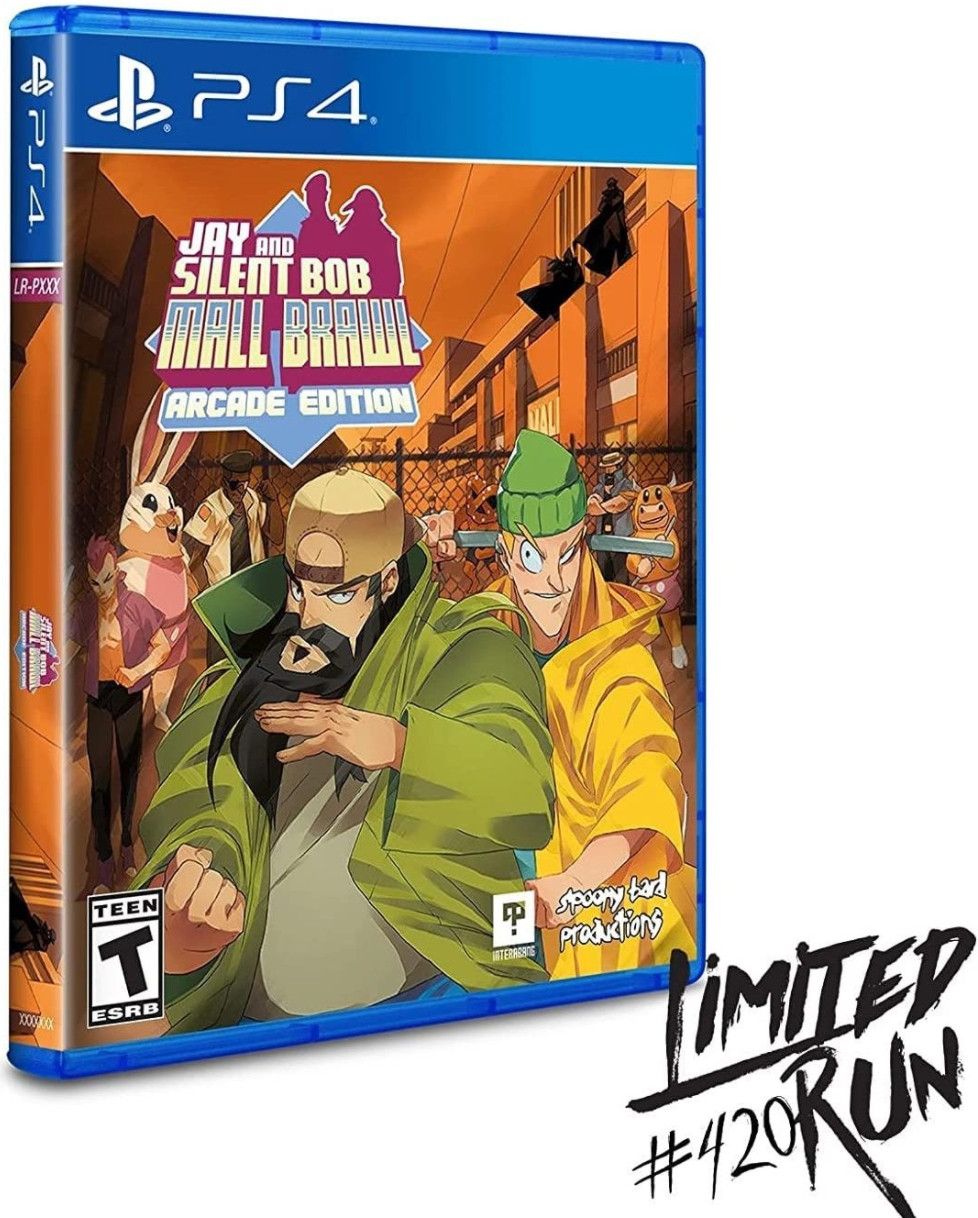 Limited Run Jay and Silent Bob Mall Brawl Arcade Edition PlayStation 4