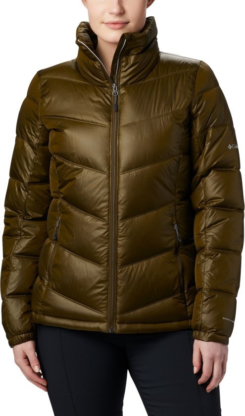 Columbia Pike Lake Jacket Dames Outdoorjas - Olive Green - S