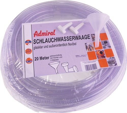 Admiral Klotz Technics GmbH & Co. KG Admiraalslang waterpas 15m - 2412-15