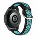 By Qubix Qubix Garmin Venu 4 45mm Siliconen Sportbandje Zwart + Blauw