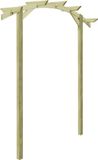 vidaXL Pergola 180x210x40 cm Bois de pin imprégné vert