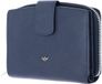 Golden Head Leren portemonnee Valencia RFID Protect Kombischeintasche mit Riegel 1438 Saphir donkerblauw
