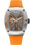 Carlo Colucci CC100 herenhorloge 41 x 53 mm automatisch saffierglas roestvrij staal 5 ATM