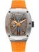 Carlo Colucci CC100 herenhorloge 41 x 53 mm automatisch saffierglas roestvrij staal 5 ATM