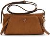 GUESS Devon Mini Crossbody Schoudertas Cognac