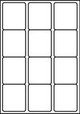 SmithPackaging A4 zelfklevende adreslabels, 12 etiketten per vel, 100 vellen, 63,5 x 72 mm 1200 etiketten