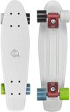 Choke Skateboard - wit/groen/blauw/zwart
