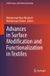 Advances Springer Nature Textile Science and Clothing Technology- Advances in Surface Modification and Functionalization in Textiles