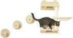 PawHut Kletterwand mit Kletterwand D30-554V00