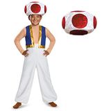 DISGUISE DISK85143G Toad Deluxe Nintendo Kostuum voor kinderen