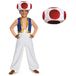 DISGUISE DISK85143G Toad Deluxe Nintendo Kostuum voor kinderen