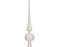 Benson Kerstboompiek - wit - 28 cm - kunststof