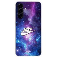 Maniacase Hoesje Voor Samsung Galaxy A26 nike logo wit gekleurde ruimte