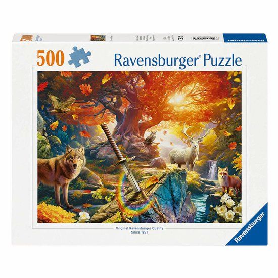 Ravensburger Het Bos van Excalibur Legpuzzel - 500 Stukjes