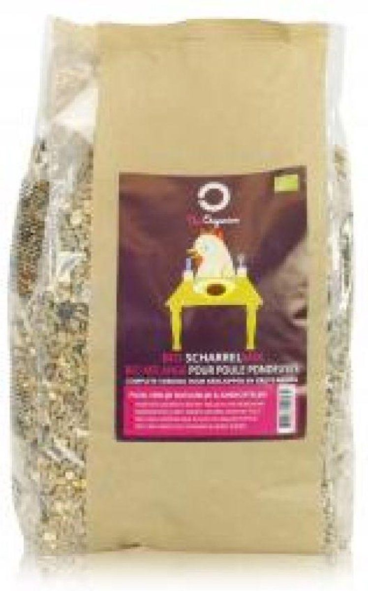 Via Organica Bio Scharrelmix - biologisch kippenvoer 4x4kg