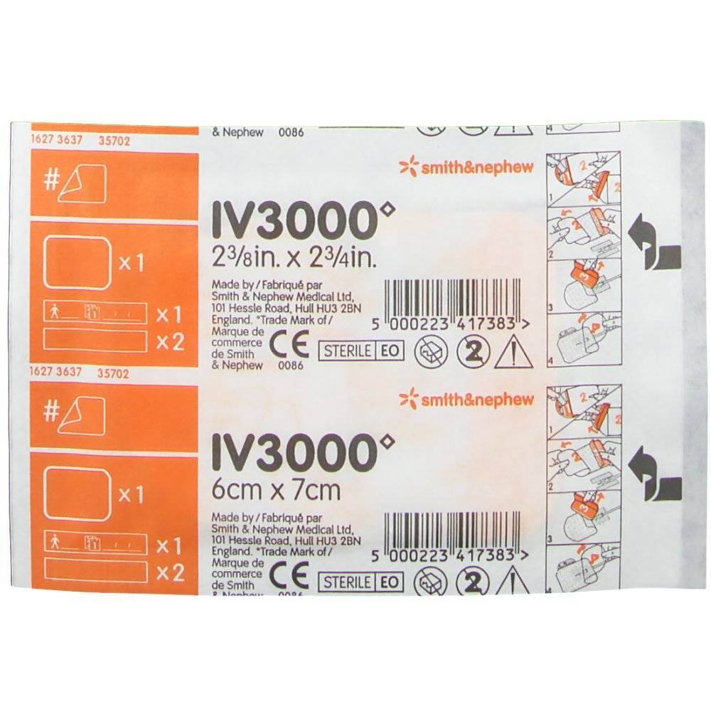 Opsite IV3000 Hand Dressing 6 x 7 cm - 1 st
