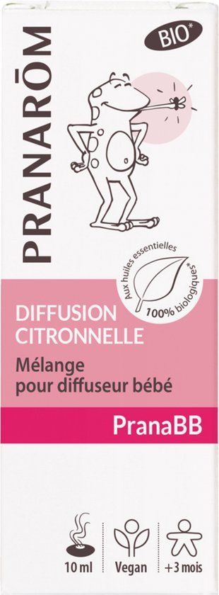 Pranarôm PranaBB Citronella Diffusion Organic Baby Diffuser Mix 10 ml