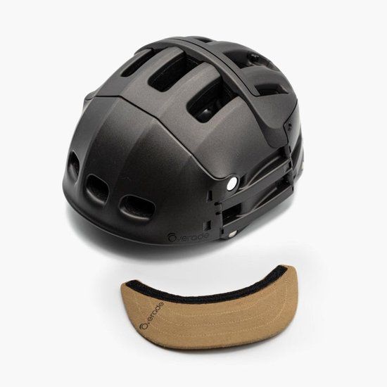 Overade Plixi Unisex Elektrische Fietshelm S-M Titaniumgrijs