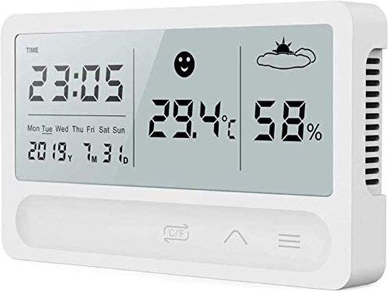 Igoods Temperatuurmeter Binnen En Buiten- Hygrometer - Vochtmeter