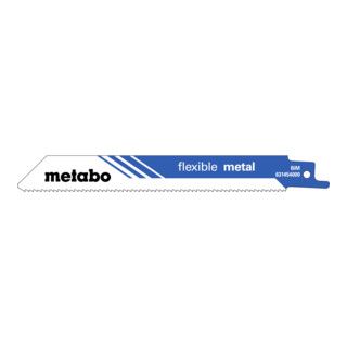 Metabo Reciprozaagbladen "Flexible Metal" 150 x 0,9 mm - 5 stuks