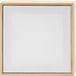 Creativ Company CC Stretched Canvas with Frame, size 15,8x15,8 cm, 280 g, white, 1 pc