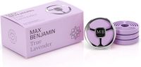 Max Benjamin Parfum de voiture avec 4 recharges coffret cadeau - True Lavender