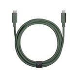 Native Union Belt USB-kabel USB 2.0 2,4 m USB C 0,48 Gbit/s 240 W Vert