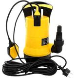 KRAFT&DELE Dompelpomp voor vuilwater, 1650W, 1 inch, met automatische uitschakeling, opbrengst: 16.000 liter per uur, maximale inlaadhoogte: 10 meter, maximale deeltjesgrootte in het vuilwater: 30 mm