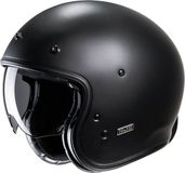 HJC V31 Flat Zwart Semi Flat Zwart Jethelm - Maat XXL