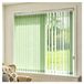 Jalouzie verticale occultante pour portes coulissantes, vert clair, 150 cm x 220 cm
