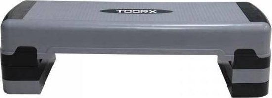 Toorx Aerobic Step ADVANCE - Verstelbaar - Zwart/Grijs