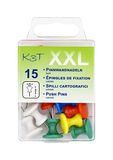 K3T Prikbordnaalden XXL kleurrijk pak van 15
