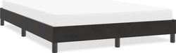 Maison Exclusive - Cadre de lit sans matelas, noir, 160x220 cm, velours
