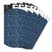 Clairefontaine 618008C - 6 Opvouwbare Grote Cadeauzakjes - 30x40cm - Motieven: Arabesken - Pillow Box - Cadeauverpakking