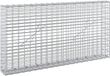 vidaXL Gabion met 3,5 mm draad en 5x2,5 cm gaas 100x10x50 cm