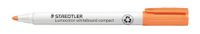Staedtler Whiteboard Marker Lumocolor Whiteboard Compact, set van 10 stuks, oranje