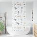 Maison Exclusive - Rideau de douche avec coffre, dimensions 90x240 cm, largeur du tissu 86 cm