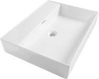 Brauer Lunar Wastafel - 60 cm - Keramiek - Wit