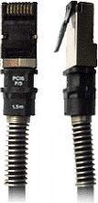 PatchSee 7.9m Cat6 A FTP netwerkkabel Zwart