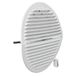 La Ventilazione La Ventilation GABDF200R ventilatierooster rond, inklapbaar, aluminium, wit gelakt, met insectennet, diameter 230 mm